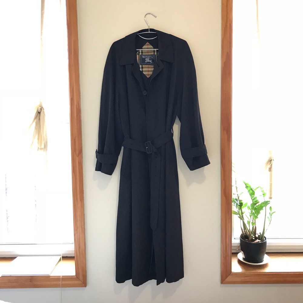 *RARE* Vintage Burberry Ankle-Length Trench Coat